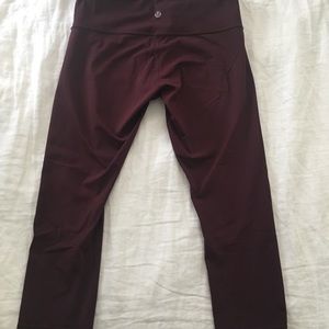 Lululemon crop leggings
